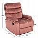 ΠΟΛΥΘΡΟΝΑ RELAX YASUMU HM9783.02 ΣΑΠΙΟ ΜΗΛΟ ΒΕΛΟΥΔΟ 80x93x100Υεκ. ΠΟΛΥΘΡΟΝΑ RELAX YASUMU HM9783.02 ΣΑΠΙΟ ΜΗΛΟ ΒΕΛΟΥΔΟ 80x93x100Υεκ.