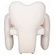 ΠΟΛΥΘΡΟΝΑ HARTT HM9777.05 ΛΕΥΚΟ TEDDY ΥΦΑΣΜΑ 84x74x87Yεκ. ΠΟΛΥΘΡΟΝΑ HARTT HM9777.05 ΛΕΥΚΟ TEDDY ΥΦΑΣΜΑ 84x74x87Yεκ.