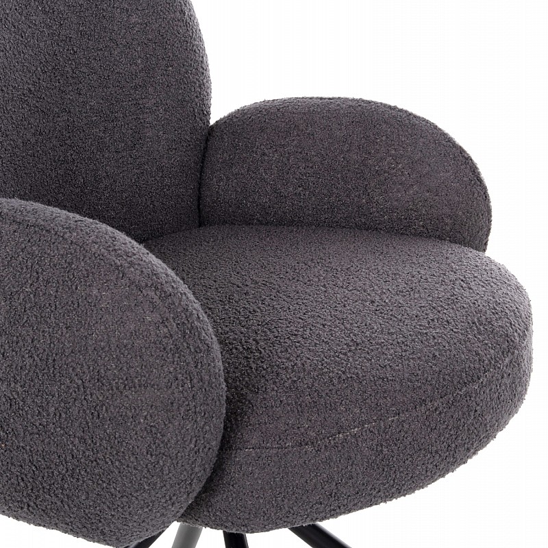 ΠΟΛΥΘΡΟΝΑ ΠΕΡΙΣΤΡΕΦ. WINON HM9778.01 ΓΚΡΙ TEDDY ΥΦΑΣΜΑ-ΜΑΥΡΟ ΜΕΤΑΛΛΟ 65x67x92Υ εκ. ΠΟΛΥΘΡΟΝΑ ΠΕΡΙΣΤΡΕΦ. WINON HM9778.01 ΓΚΡΙ TEDDY ΥΦΑΣΜΑ-ΜΑΥΡΟ ΜΕΤΑΛΛΟ 65x67x92Υ εκ.