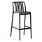 ΣΚΑΜΠΟ BAR ΠΟΛΥΠΡΟΠΥΛΕΝΙΟΥ CONVEE HM6098.02 ΜΑΥΡΟ 38,5x49,5x102Υεκ.