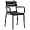 ΠΟΛΥΘΡΟΝΑ ΠΟΛΥΠΡΟΠΥΛΕΝΙΟΥ PHILLY HM6123.02 ΜΑΥΡΟ 56x58x82Υεκ.