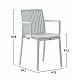 ΠΟΛΥΘΡΟΝΑ ΠΟΛΥΠΡΟΠΥΛΕΝΙΟΥ IDA HM6127.01 ΛΕΥΚΗ 53x50x82Υεκ. ΠΟΛΥΘΡΟΝΑ ΠΟΛΥΠΡΟΠΥΛΕΝΙΟΥ IDA HM6127.01 ΛΕΥΚΗ 53x50x82Υεκ.