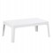ΤΡΑΠΕΖΑΚΙ ΟΡΘΟΓΩΝΙΟ SLEEK HM6367.01 ΠΟΛΥΠΡΟΠΥΛΕΝΙΟ ΣΕ ΛΕΥΚΟ 99x59.5x39.5Υεκ.