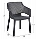 ΠΟΛΥΘΡΟΝΑ ΠΟΛΥΠΡΟΠΥΛΕΝΙΟΥ PEGGY HM6368.02 ΜΑΥΡΟ 60x55x79Υεκ ΠΟΛΥΘΡΟΝΑ ΠΟΛΥΠΡΟΠΥΛΕΝΙΟΥ PEGGY HM6368.02 ΜΑΥΡΟ 60x55x79Υεκ
