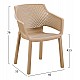 ΠΟΛΥΘΡΟΝΑ ΠΟΛΥΠΡΟΠΥΛΕΝΙΟΥ PEGGY HM6368.03 CAPPUCCINO 60x55x79Υεκ ΠΟΛΥΘΡΟΝΑ ΠΟΛΥΠΡΟΠΥΛΕΝΙΟΥ PEGGY HM6368.03 CAPPUCCINO 60x55x79Υεκ