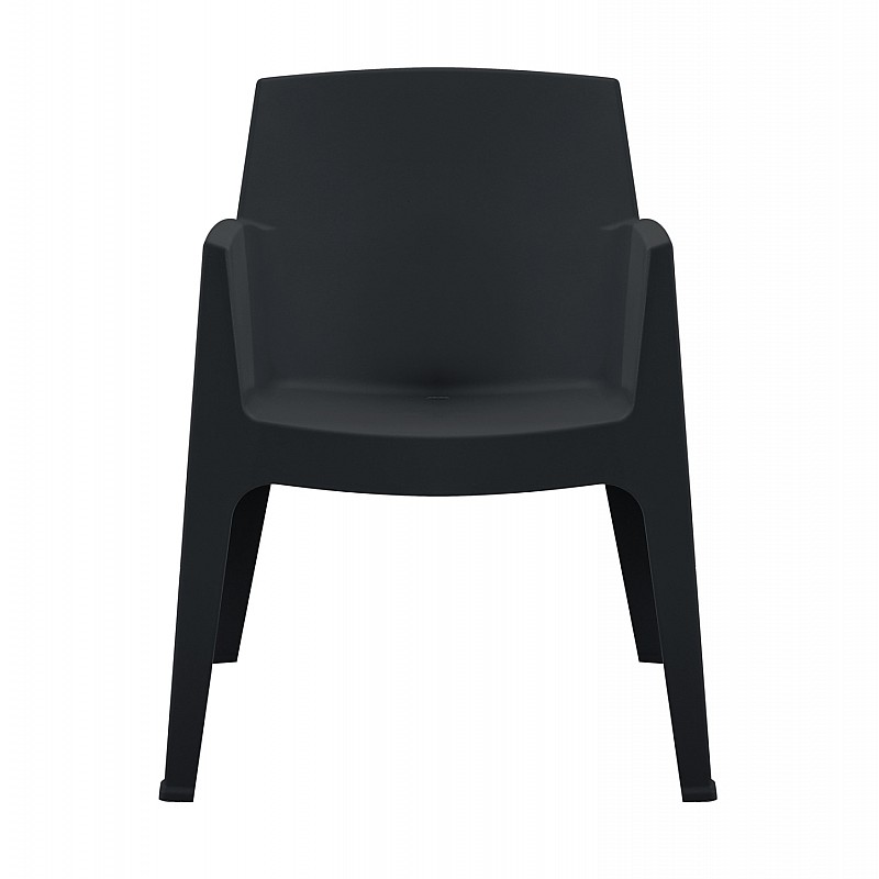 ΠΟΛΥΘΡΟΝΑ ΠΟΛΥΠΡΟΠΥΛΕΝΙΟΥ SLEEK HM6370.02 ΜΑΥΡΗ 57x56x82,5Υεκ.