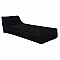 ΠΟΥΦ TANEA HM5807.04 ΜΑΥΡΟ ΜΕ UV PROTECTION 190x80x60Υ εκ.