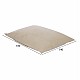 ΠΟΥΦ ANSHU HM5808.01 ΜΠΕΖ 140x180 εκ. ΠΟΥΦ ANSHU HM5808.01 ΜΠΕΖ 140x180 εκ.