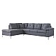 ΚΑΝΑΠΕΣ ΓΩΝΙΑ ΑΡΙΣΤΕΡΗ ZAILA HM3087L ΥΦΑΣΜΑ ΓΚΡΙ 282x197x90Υ εκ. ΚΑΝΑΠΕΣ ΓΩΝΙΑ ΑΡΙΣΤΕΡΗ ZAILA HM3087L ΥΦΑΣΜΑ ΓΚΡΙ 282x197x90Υ εκ.