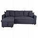 ΚΑΝΑΠΕΣ ΓΩΝΙΑ ΚΡΕΒΑΤΙ WAYNE 224x147x85Υεκ. HM3028.11 ΓΚΡΙ ΥΦΑΣΜΑ ΚΑΝΑΠΕΣ ΓΩΝΙΑ ΚΡΕΒΑΤΙ WAYNE 224x147x85Υεκ. HM3028.11 ΓΚΡΙ ΥΦΑΣΜΑ