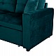 ΚΑΝΑΠΕΣ ΓΩΝΙΑ ΚΡΕΒΑΤΙ WAYNE 224x147x85Υεκ. HM3028.13 ΒΕΛΟΥΔΟ ΚΥΠΑΡΙΣΣΙ