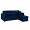 ΚΑΝΑΠΕΣ ΓΩΝΙΑ ΚΡΕΒΑΤΙ WAYNE 224x147x85Υεκ. HM3028.18 ΒΕΛΟΥΔΟ ΜΠΛΕ