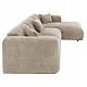 ΚΑΝΑΠΕΣ ΓΩΝΙΑ BRICKEN HM3275.01R ΜΠΕΖ ΥΦΑΣΜΑ 110-282x98-160x72Υεκ. ΚΑΝΑΠΕΣ ΓΩΝΙΑ BRICKEN HM3275.01R ΜΠΕΖ ΥΦΑΣΜΑ 110-282x98-160x72Υεκ.
