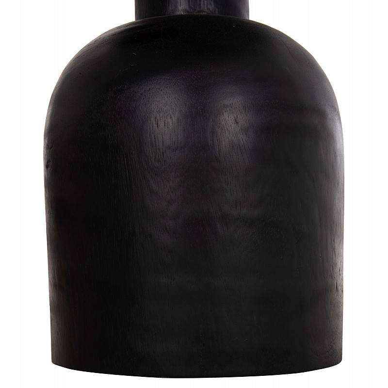 ΒΟΗΘΗΤΙΚΟ ΤΡΑΠΕΖΑΚΙ PUMBE HM9891.12 ΞΥΛΟ SUAR ΣΕ ΜΑΥΡΟ ΧΡΩΜΑ Φ40x50Υεκ