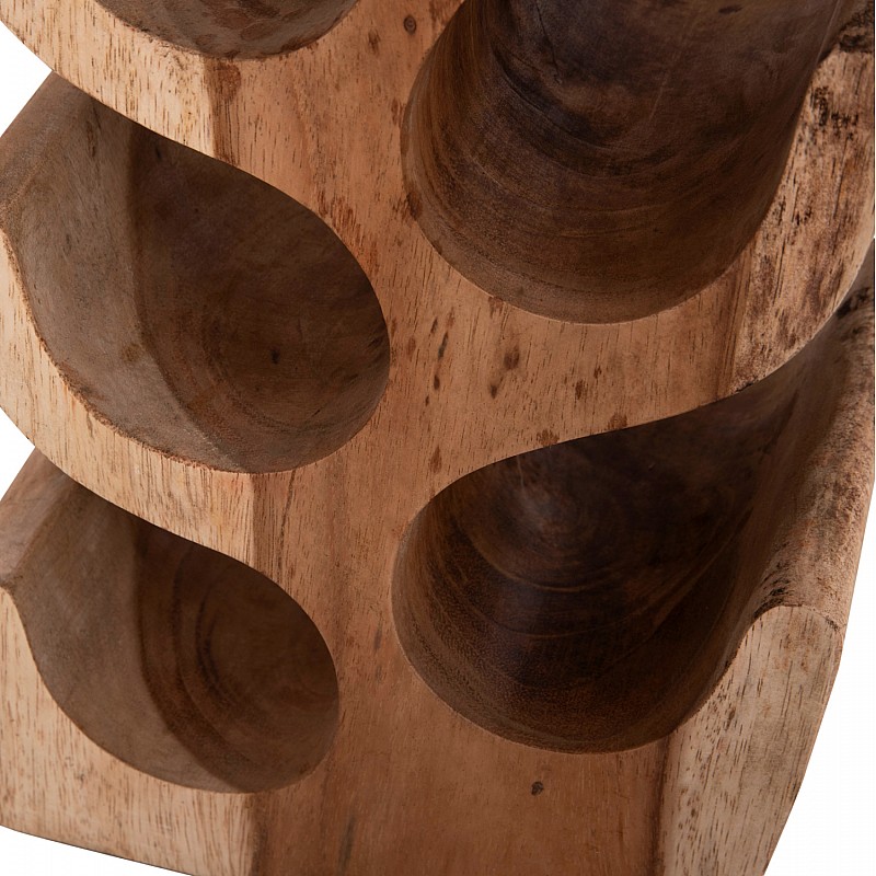 ΚΑΒΑ ΜΠΟΥΚΑΛΙΩΝ 6-ΘΕΣΕΩΝ DIONY HM9485.11 ΞΥΛΟ SUAR--ΦΥΣΙΚΟ 25x18x50Υεκ.