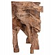 ΚΟΝΣΟΛΑ GRIMAL HM18298 ΞΥΛΟ ΤΕΑΚ (ΡΙΖΑ)--ΦΥΣΙΚΟ 125x46x80Υεκ.