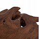 ΤΡΑΠΕΖΙ ΣΑΛΟΝΙΟΥ ANGELICA HM18303 ΞΥΛΟ TEAK--ΣΚΟΥΡΟ ΚΑΦΕ 156x94x49Υεκ.