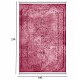 ΧΑΛΙ ΣΑΛΟΝΙΟΥ ME ΚΡΟΣΙΑ JOSIANE VINTAGE HM7675.02 ΚΟΚΚΙΝΟ 160X230 εκ. ΧΑΛΙ ΣΑΛΟΝΙΟΥ ME ΚΡΟΣΙΑ JOSIANE VINTAGE HM7675.02 ΚΟΚΚΙΝΟ 160X230 εκ.