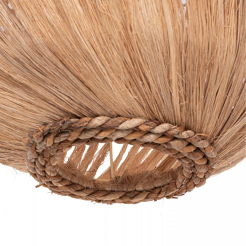 ΦΩΤΙΣΤΙΚΟ ΟΡΟΦΗΣ ΣΦΑΙΡΙΚΟ ΑΠΟ ΙΝΕΣ ΑΜΠΑΚΑ ΣΕ ΦΥΣΙΚΟ ΧΡΩΜΑ HM7769 Φ45x45-80Yεκ.