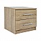 ΚΟΜΟΔΙΝΟ ΜΕΛΑΜΙΝΗΣ CHELSEA HM2220.02 SONAMA 48X40,5X41,5 εκ.