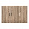 ΠΑΤΑΡΙ 3ΦΥΛΛΗΣ ΝΤΟΥΛΑΠΑΣ ALIVIA HM351.02 ΣΕ ΧΡΩΜΑ SONAMA 90X42X60