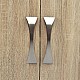ΒΙΒΛΙΟΘΗΚΗ ΜΕΛΑΜΙΝΗΣ ENSLEY HM2027.03 SONAMA ΜΕ ΧΕΡΟΥΛΙ 60x30x180εκ