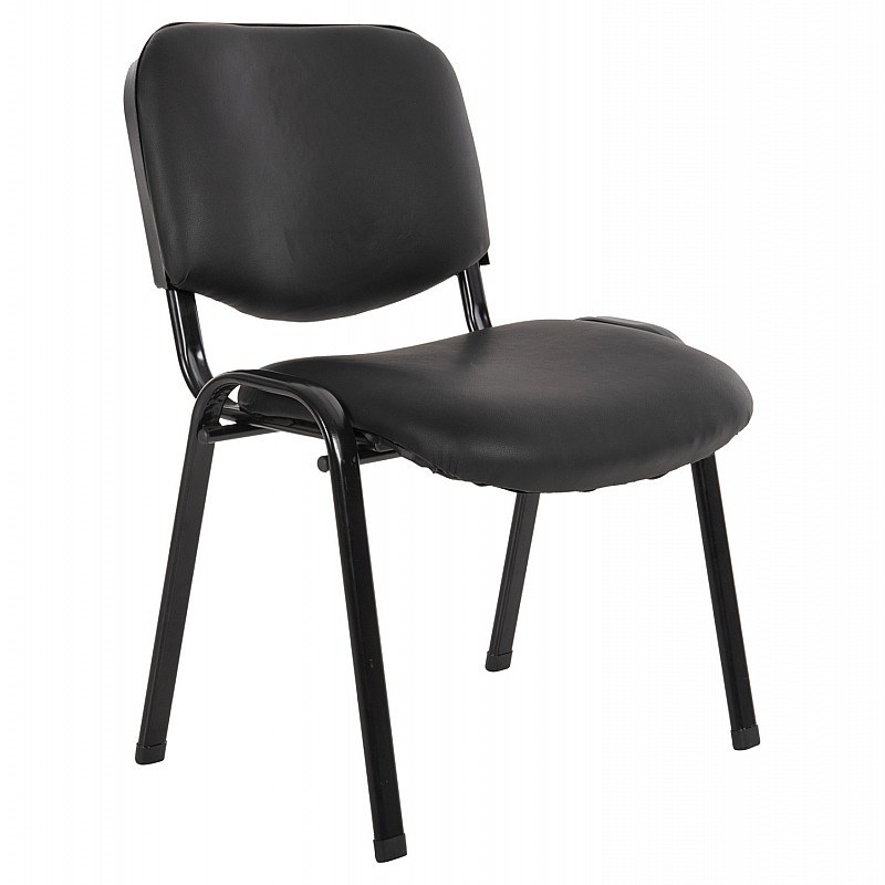 ΚΑΡΕΚΛΑ JANISHA HM1010.01 ΜΕ ΔΕΡΜΑΤΙΝΗ PU ΜΑΥΡΟ 553,5x59x77 εκ.