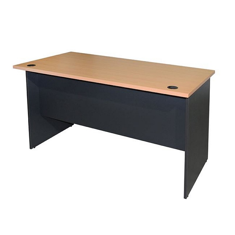 ΓΡΑΦΕΙΟ ΕΠΑΓΓΕΛΜΑΤΙΚΟ SIENNA 120x70x75Y-- HM2015.01 ΓΚΡΙ-ΟΞΙΑ