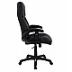 ΚΑΡΕΚΛΑ ΓΡΑΦΕΙΟΥ THORIN HM1050.01 ΜΕ MASSAGE ΜΑΥΡΗ HOMEMARKT 62x70x127Y εκ.