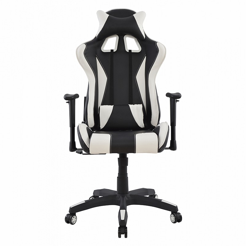 ΚΑΡΕΚΛΑ ΓΡΑΦΕΙΟΥ GAMING HM1062.04 SPEED ΜΑΥΡΟ ΛΕΥΚΟ PU 68,5x71,5x133,5 cm ΚΑΡΕΚΛΑ ΓΡΑΦΕΙΟΥ GAMING HM1062.04 SPEED ΜΑΥΡΟ ΛΕΥΚΟ PU 68,5x71,5x133,5 cm