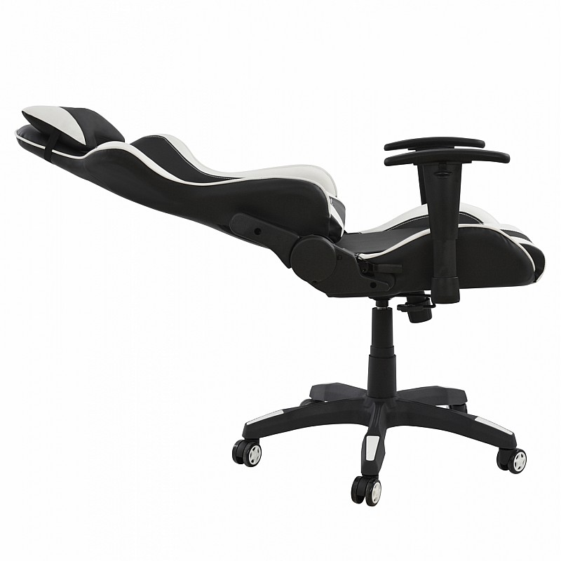 ΚΑΡΕΚΛΑ ΓΡΑΦΕΙΟΥ GAMING HM1062.04 SPEED ΜΑΥΡΟ ΛΕΥΚΟ PU 68,5x71,5x133,5 cm ΚΑΡΕΚΛΑ ΓΡΑΦΕΙΟΥ GAMING HM1062.04 SPEED ΜΑΥΡΟ ΛΕΥΚΟ PU 68,5x71,5x133,5 cm