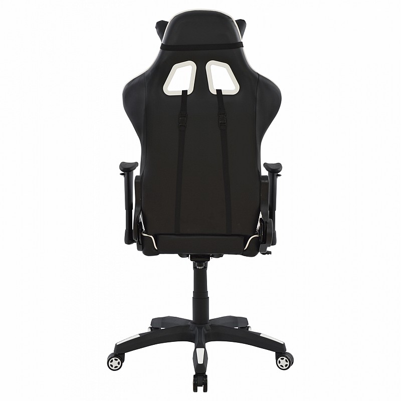 ΚΑΡΕΚΛΑ ΓΡΑΦΕΙΟΥ GAMING HM1062.04 SPEED ΜΑΥΡΟ ΛΕΥΚΟ PU 68,5x71,5x133,5 cm ΚΑΡΕΚΛΑ ΓΡΑΦΕΙΟΥ GAMING HM1062.04 SPEED ΜΑΥΡΟ ΛΕΥΚΟ PU 68,5x71,5x133,5 cm