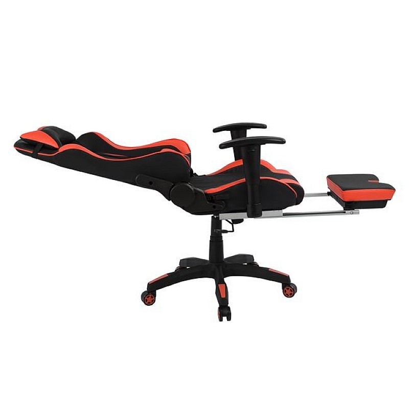 ΚΑΡΕΚΛΑ ΓΡΑΦΕΙΟΥ GAMING HM1063.01 SPEED ΜΑΥΡΟ ΚΟΚΚΙΝΟ & ΥΠΟΠΟΔΙΟ 68 x 71,5 x 134 cm ΚΑΡΕΚΛΑ ΓΡΑΦΕΙΟΥ GAMING HM1063.01 SPEED ΜΑΥΡΟ ΚΟΚΚΙΝΟ & ΥΠΟΠΟΔΙΟ 68 x 71,5 x 134 cm