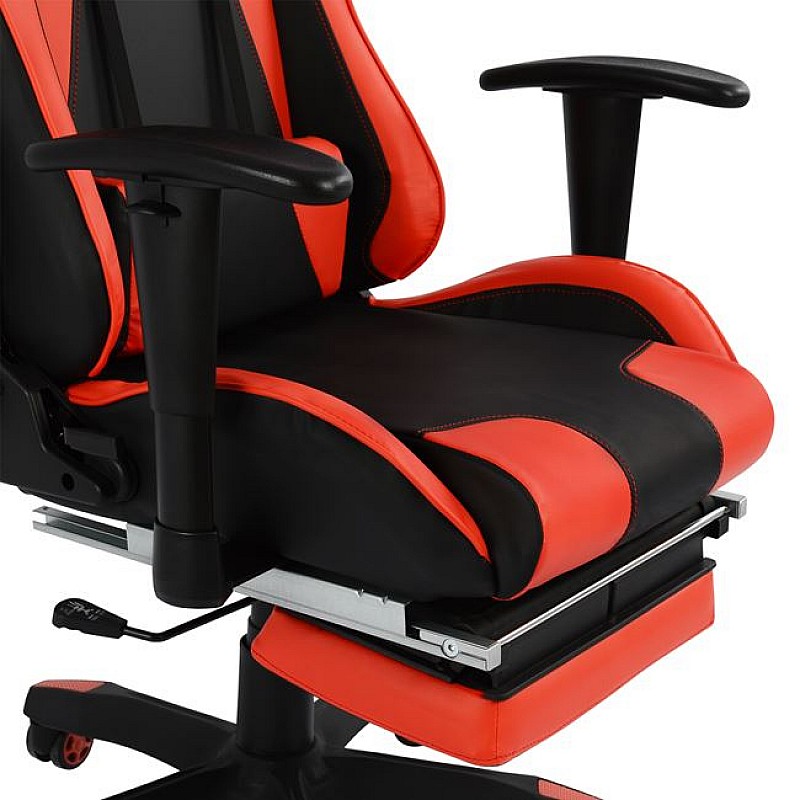ΚΑΡΕΚΛΑ ΓΡΑΦΕΙΟΥ GAMING HM1063.01 SPEED ΜΑΥΡΟ ΚΟΚΚΙΝΟ & ΥΠΟΠΟΔΙΟ 68 x 71,5 x 134 cm ΚΑΡΕΚΛΑ ΓΡΑΦΕΙΟΥ GAMING HM1063.01 SPEED ΜΑΥΡΟ ΚΟΚΚΙΝΟ & ΥΠΟΠΟΔΙΟ 68 x 71,5 x 134 cm