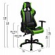 ΠΟΛΥΘΡΟΝΑ GAMING RACING HM1056.03 ΜΑΥΡΟ - ΠΡΑΣΙΝΟ PU 67x70x134 εκ. ΠΟΛΥΘΡΟΝΑ GAMING RACING HM1056.03 ΜΑΥΡΟ - ΠΡΑΣΙΝΟ PU 67x70x134 εκ.