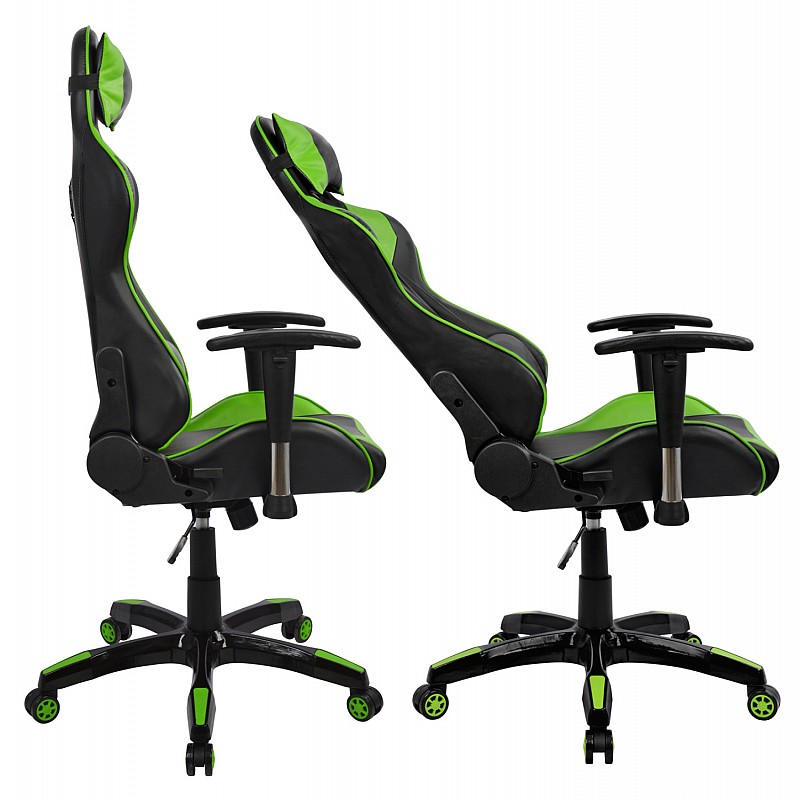 ΠΟΛΥΘΡΟΝΑ GAMING RACING HM1056.03 ΜΑΥΡΟ - ΠΡΑΣΙΝΟ PU 67x70x134 εκ. ΠΟΛΥΘΡΟΝΑ GAMING RACING HM1056.03 ΜΑΥΡΟ - ΠΡΑΣΙΝΟ PU 67x70x134 εκ.