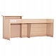ΓΡΑΦΕΙΟ ΥΠΟΔΟΧΗΣ DALTON HM2068.02 ΜΕΛΑΜΙΝΗ ΣΕ SONAMA-ΜΠΕΖ 240x80x106Υεκ. ΓΡΑΦΕΙΟ ΥΠΟΔΟΧΗΣ DALTON HM2068.02 ΜΕΛΑΜΙΝΗ ΣΕ SONAMA-ΜΠΕΖ 240x80x106Υεκ.