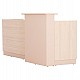 ΓΡΑΦΕΙΟ ΥΠΟΔΟΧΗΣ DALTON HM2068.02 ΜΕΛΑΜΙΝΗ ΣΕ SONAMA-ΜΠΕΖ 240x80x106Υεκ. ΓΡΑΦΕΙΟ ΥΠΟΔΟΧΗΣ DALTON HM2068.02 ΜΕΛΑΜΙΝΗ ΣΕ SONAMA-ΜΠΕΖ 240x80x106Υεκ.