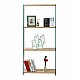 ΒΙΒΛΙΟΘΗΚΗ ΑΠΟ ΓΥΑΛΙ ΚΑΙ ΡΑΦΙΑ ZAHI ΑΠΟ MDF 76X30X165Υεκ.HM8092 ΒΙΒΛΙΟΘΗΚΗ ΑΠΟ ΓΥΑΛΙ ΚΑΙ ΡΑΦΙΑ ZAHI ΑΠΟ MDF 76X30X165Υεκ.HM8092