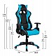 ΠΟΛΥΘΡΟΝΑ GAMING DARIUS HM1072.08 ΜΑΥΡΗ-ΣΙΕΛ 66,5x70x(122-129) cm ΠΟΛΥΘΡΟΝΑ GAMING DARIUS HM1072.08 ΜΑΥΡΗ-ΣΙΕΛ 66,5x70x(122-129) cm
