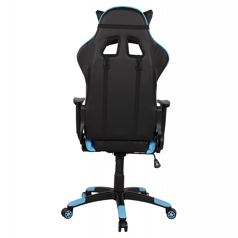 ΠΟΛΥΘΡΟΝΑ GAMING DARIUS HM1072.08 ΜΑΥΡΗ-ΣΙΕΛ 66,5x70x(122-129) cm ΠΟΛΥΘΡΟΝΑ GAMING DARIUS HM1072.08 ΜΑΥΡΗ-ΣΙΕΛ 66,5x70x(122-129) cm