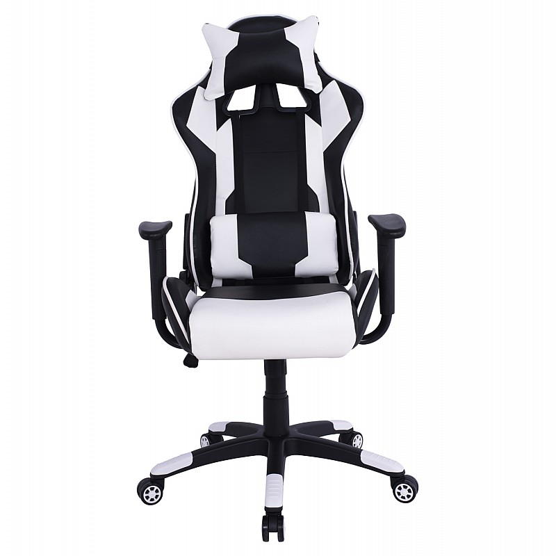 ΠΟΛΥΘΡΟΝΑ GAMING DARIUS HM1072.04 ΜΑΥΡΗ-ΛΕΥΚΗ 66,5x70x(122-129) cm ΠΟΛΥΘΡΟΝΑ GAMING DARIUS HM1072.04 ΜΑΥΡΗ-ΛΕΥΚΗ 66,5x70x(122-129) cm