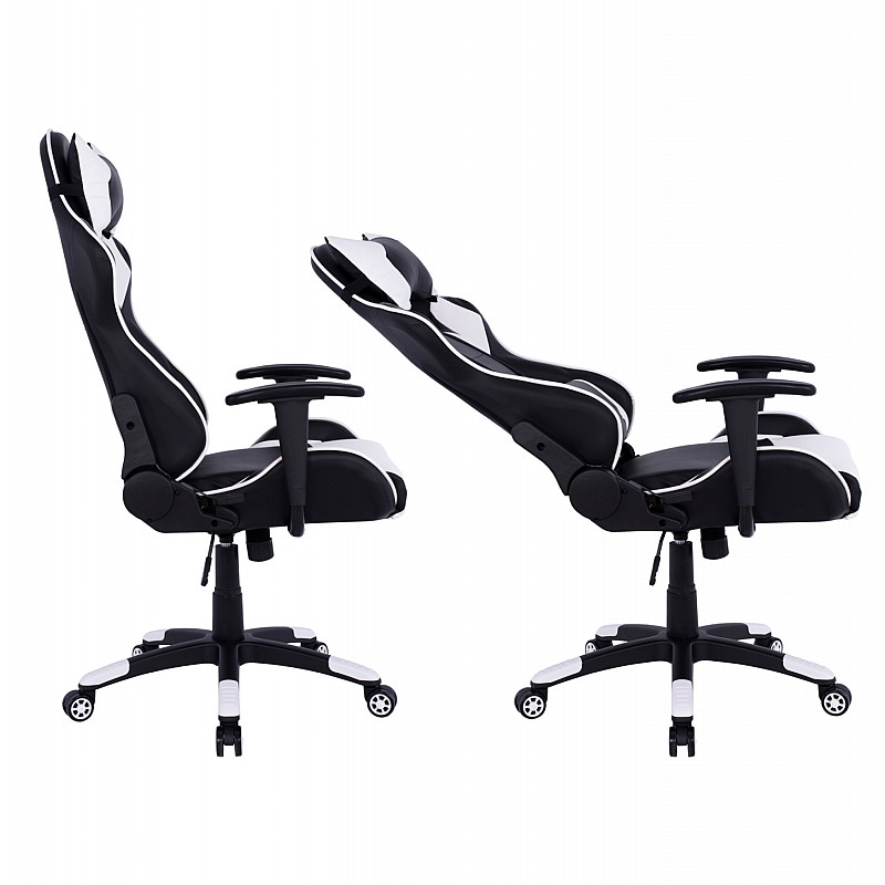 ΠΟΛΥΘΡΟΝΑ GAMING DARIUS HM1072.04 ΜΑΥΡΗ-ΛΕΥΚΗ 66,5x70x(122-129) cm ΠΟΛΥΘΡΟΝΑ GAMING DARIUS HM1072.04 ΜΑΥΡΗ-ΛΕΥΚΗ 66,5x70x(122-129) cm