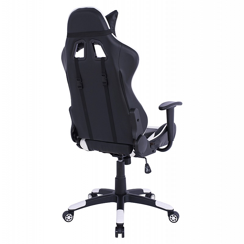 ΠΟΛΥΘΡΟΝΑ GAMING DARIUS HM1072.04 ΜΑΥΡΗ-ΛΕΥΚΗ 66,5x70x(122-129) cm ΠΟΛΥΘΡΟΝΑ GAMING DARIUS HM1072.04 ΜΑΥΡΗ-ΛΕΥΚΗ 66,5x70x(122-129) cm