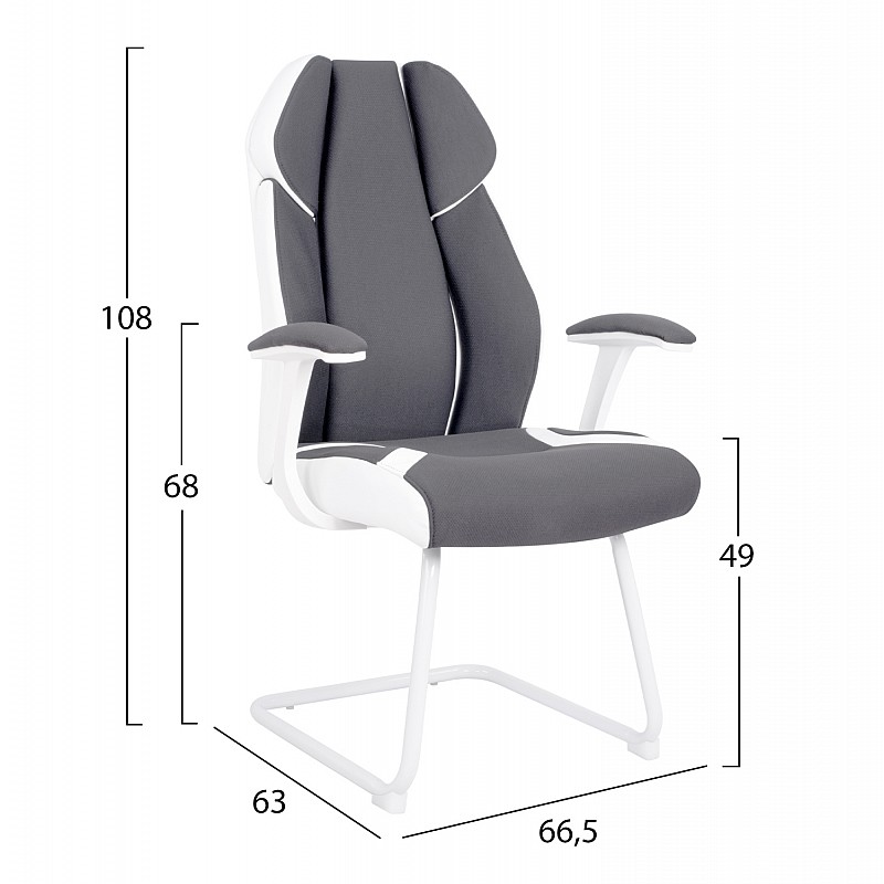 ΠΟΛΥΘΡΟΝΑ ZAHARA HM1102 ΣΕ ΓΚΡΙ ΧΡΩΜΑ 63x64x107cm