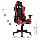 ΠΟΛΥΘΡΟΝΑ GAMING WINTER HM1137.01 ΜΑΥΡΗ-KOKKINH 68Χ67Χ130 ΕΚ ΠΟΛΥΘΡΟΝΑ GAMING WINTER HM1137.01 ΜΑΥΡΗ-KOKKINH 68Χ67Χ130 ΕΚ