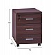 ΣΥΡΤΑΡΙΕΡΑ ΓΡΑΦΕΙΟΥ VANCE ΕΠΑΓΓΕΛΜΑΤΙΚΗ WENGE HM2048.12 40X40X55Υ εκ. ΣΥΡΤΑΡΙΕΡΑ ΓΡΑΦΕΙΟΥ VANCE ΕΠΑΓΓΕΛΜΑΤΙΚΗ WENGE HM2048.12 40X40X55Υ εκ.