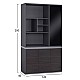 ΒΙΒΛΙΟΘΗΚΗ ΓΡΑΦΕΙΟΥ ΕΠΑΓΓΕΛΜΑΤΙΚΗ ROSEWOOD HM2091R 120Χ40Χ200Υ εκ. ΒΙΒΛΙΟΘΗΚΗ ΓΡΑΦΕΙΟΥ ΕΠΑΓΓΕΛΜΑΤΙΚΗ ROSEWOOD HM2091R 120Χ40Χ200Υ εκ.