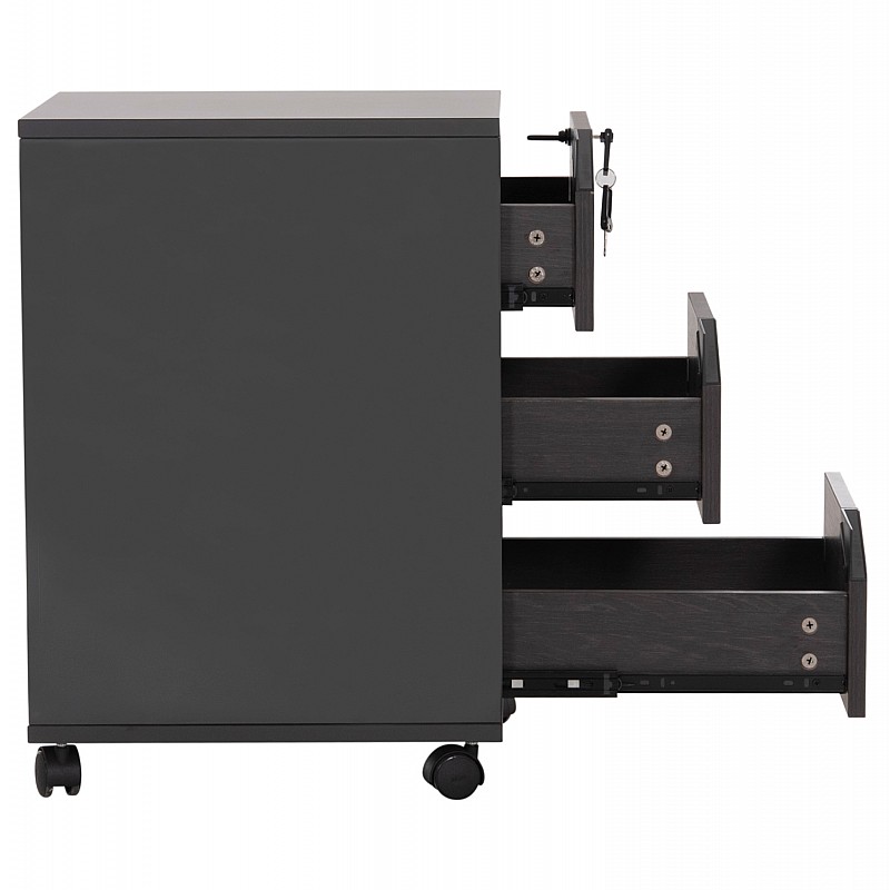 ΕΠΑΓΓΕΛΜΑΤΙΚΗ ΣΥΡΤΑΡΙΕΡΑ ΓΡΑΦΕΙΟΥ ΜΕ ΡΟΔΑΚΙΑ ROSEWOOD HM2108 42X42X60Y εκ.