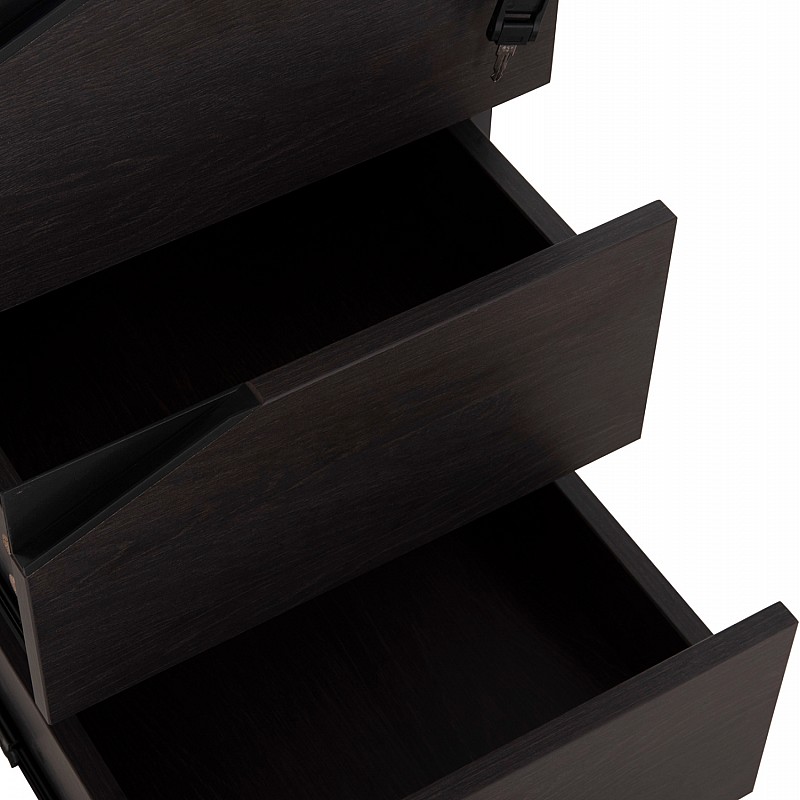 ΕΠΑΓΓΕΛΜΑΤΙΚΗ ΣΥΡΤΑΡΙΕΡΑ ΓΡΑΦΕΙΟΥ ΜΕ ΡΟΔΑΚΙΑ ROSEWOOD HM2108 42X42X60Y εκ.